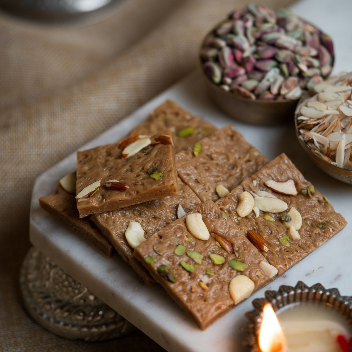 Dry-Fruit Barfi, 500 g — Mahnoor T.